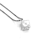 Dice Necklace pm necklaces Precious Metals 