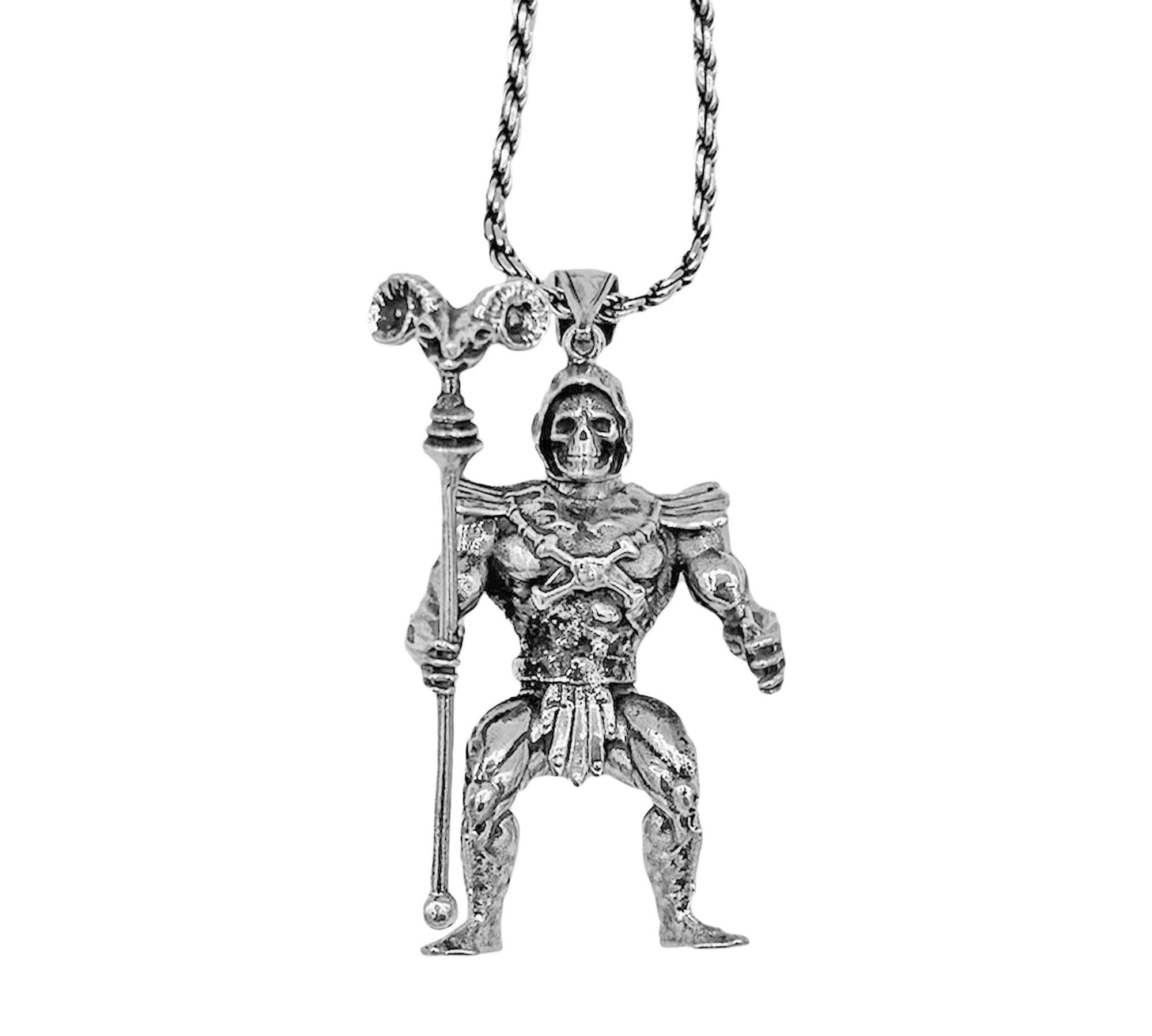 Skeletor pendant, MOTU pendant, Skeletor Necklace